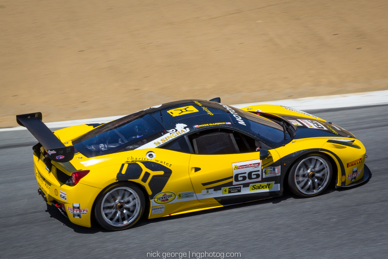 Illustration for article titled Ferrari Challenge at Laguna Seca